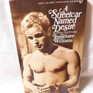 A Streetcar Named Desire by Tennessee Williams Paperback Book with Photos 1947